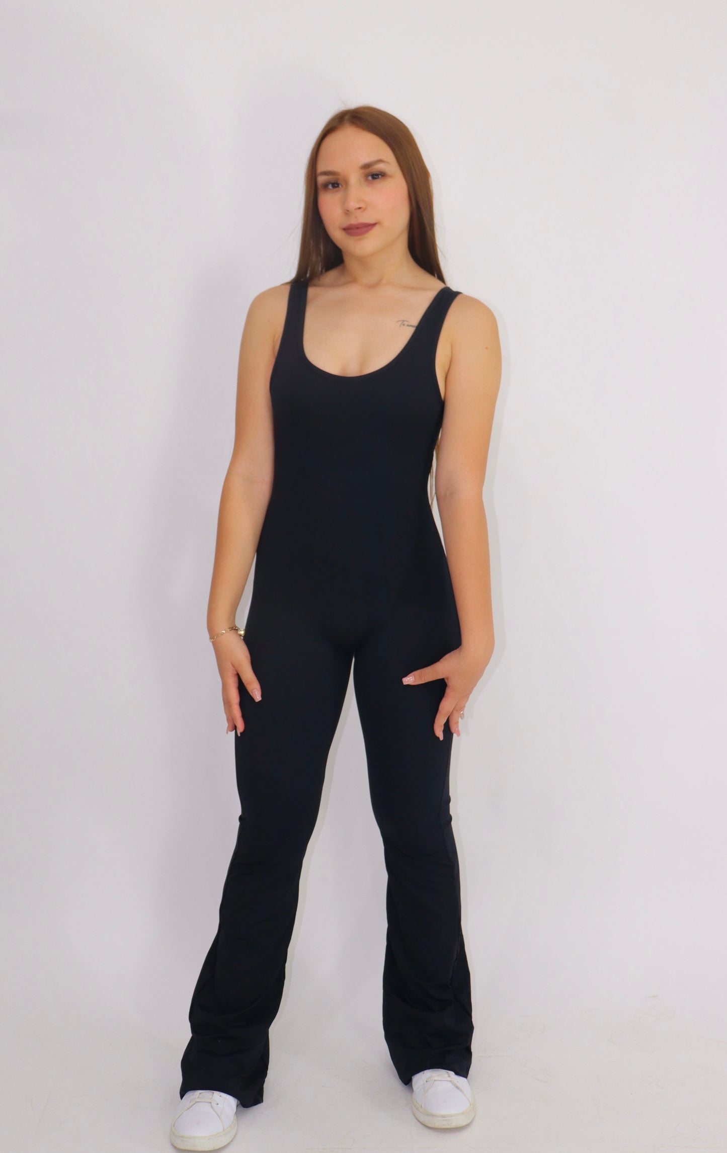 JUMSUIT CAMPANA AMBER- BLACK