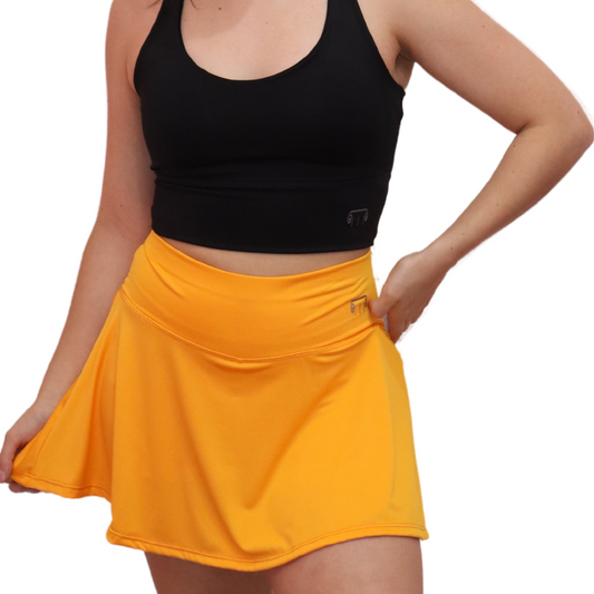 Falda Short Talia - Naranja