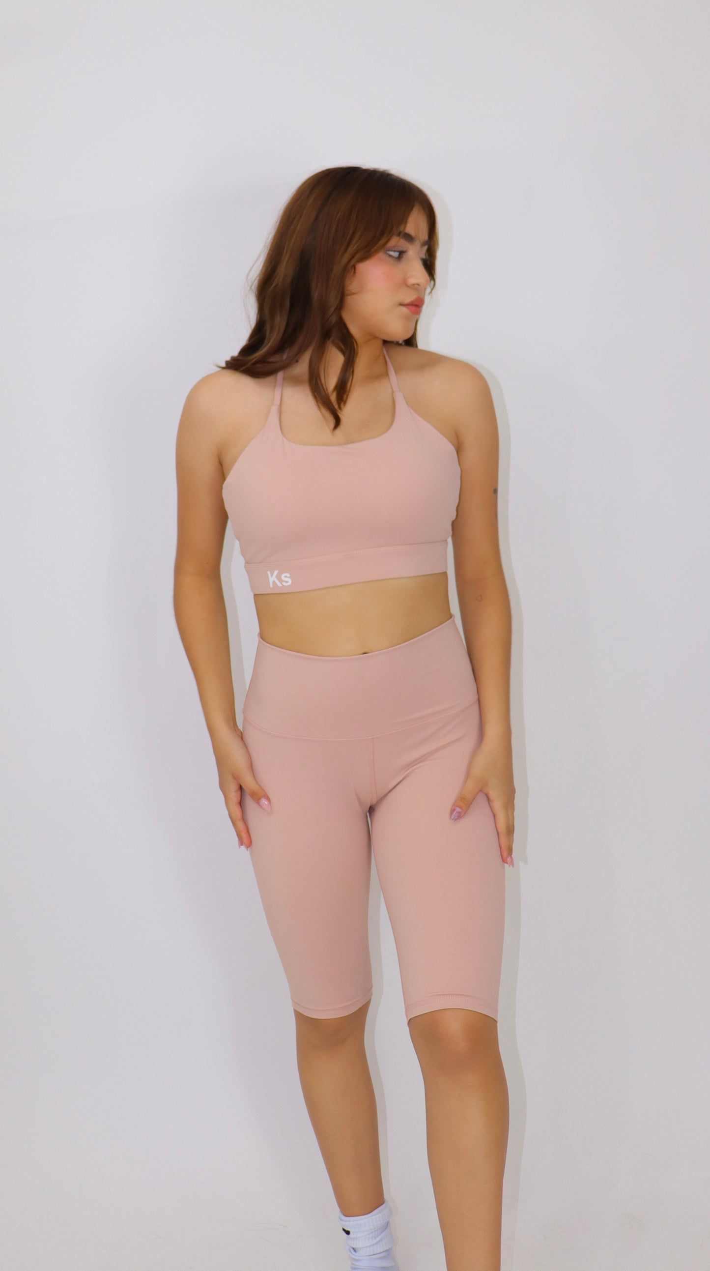 ACTIVEWEAR -SET BIKER - NUDE