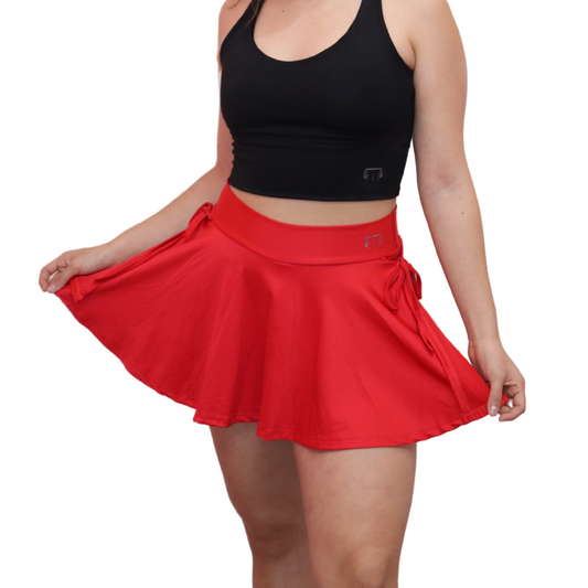 Nueva falda Short Ana - rojo