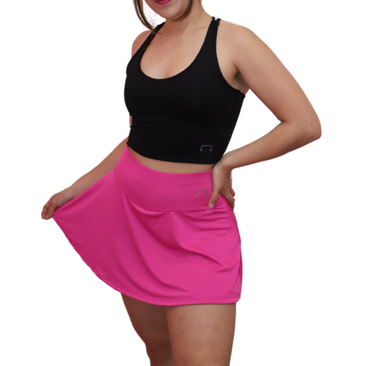 Falda Short Talia - Rosa fiusha