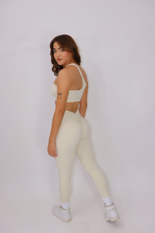 Leggins Mila Corte V -  Cream