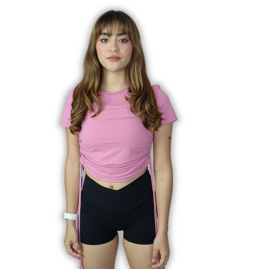 Blusa Yoga Rosa- ANNIE