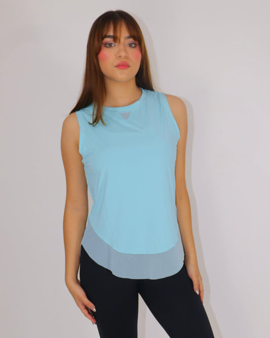 BLUSA YOGA ROSE- Blue