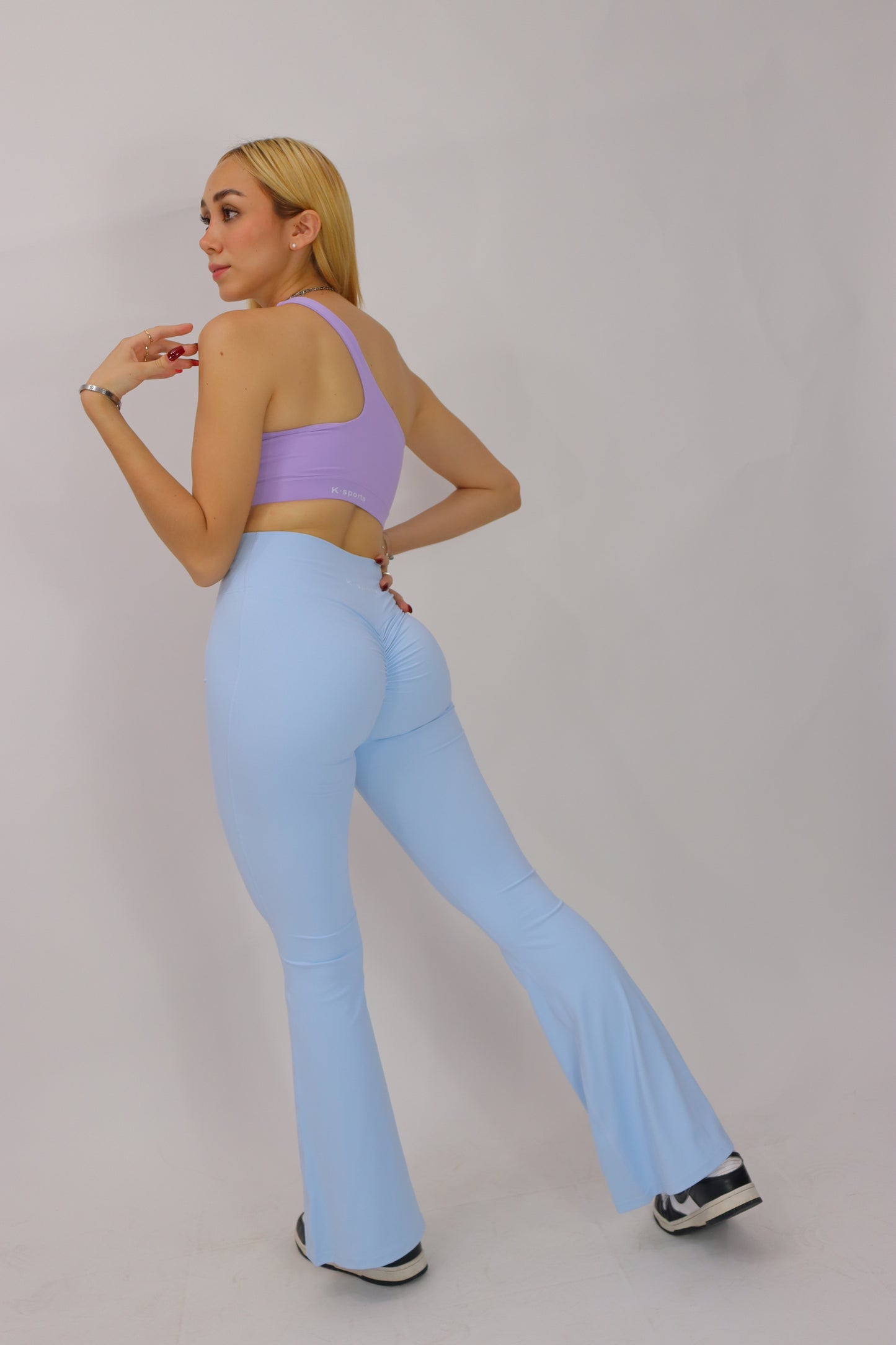 Leggins Mila campana - Skye Blue