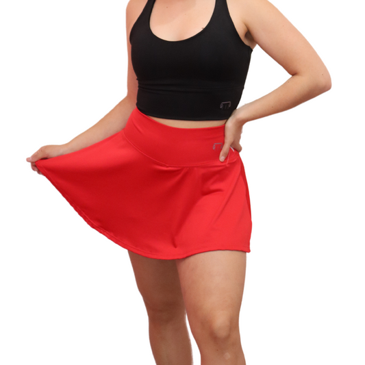 Falda Short Talia - Roja