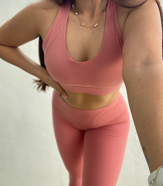 ACTIVEWEAR SET YOGA 2 Piezas CORAL